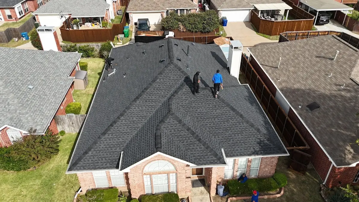 Commercial Roofing work in progress on a Auburndale property